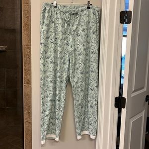 Haven well within by Talbots pajama bottoms ladies size large, drawstring waist